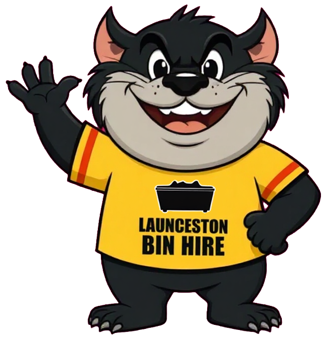 LBH the mascot, waving